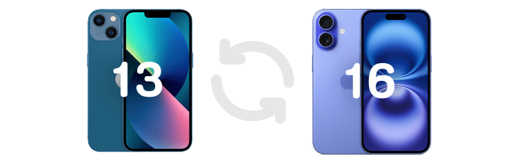 iPhone13からiPhone16へ買い替え