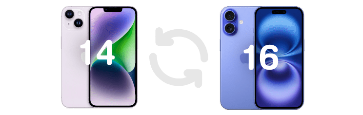 iPhone14からiPhone16へ買い替え