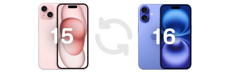 iPhone15からiPhone16へ買い替え