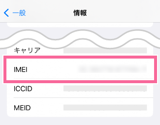 iOS IMEI