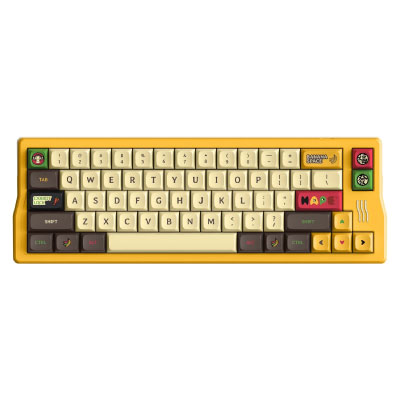 IQUNIX Q66 Happy Ape Wireless Mechanical Keyboard [英語配列/有線/無線/USB/2.4Ghz/Bluetooth]