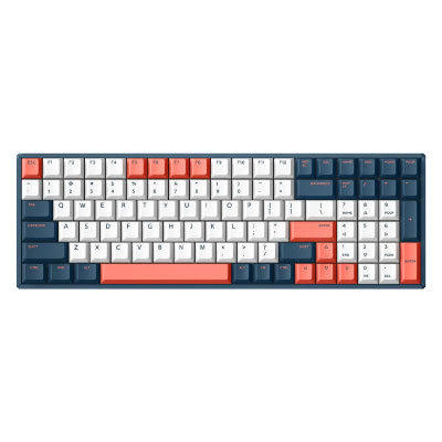 IQUNIX F97 Coral Sea Wireless Mechanical Keyboard [英語配列/有線/無線/USB/2.4Ghz/Bluetooth]