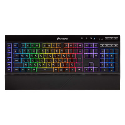 CORSAIR K57 RGB WIRELESS CH-925C015-JP [日本語配列/有線/無線/USB/2.4Ghz/Bluetooth]