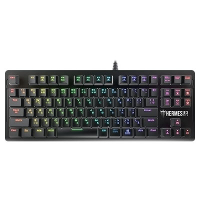 GAMDIAS HERMES E3 SILVER RGB JP [日本語配列/有線/USB]