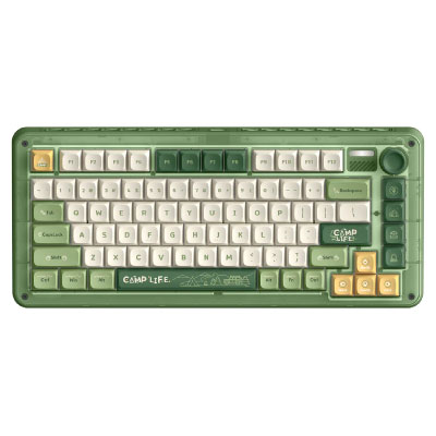 IQUNIX ZX75 Camping RGB Wireless Mechanical Keyboard [英語配列/有線/無線/USB/2.4Ghz/Bluetooth]