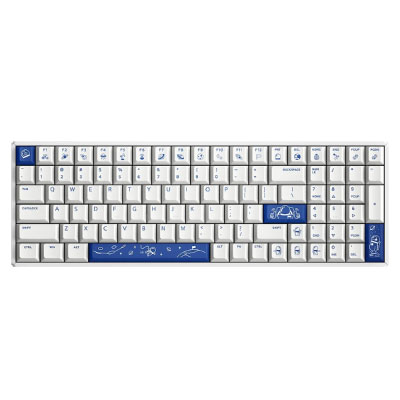 IQUNIX F97 Cosmic Traveller RGB Wireless Mechanical Keyboard [英語配列/有線/無線/USB/2.4Ghz/Bluetooth]