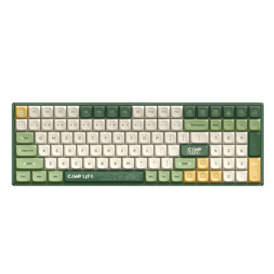 IQUNIX F97 Camping RGB Wireless Mechanical Keyboard [英語配列/有線/無線/USB/2.4Ghz/Bluetooth]